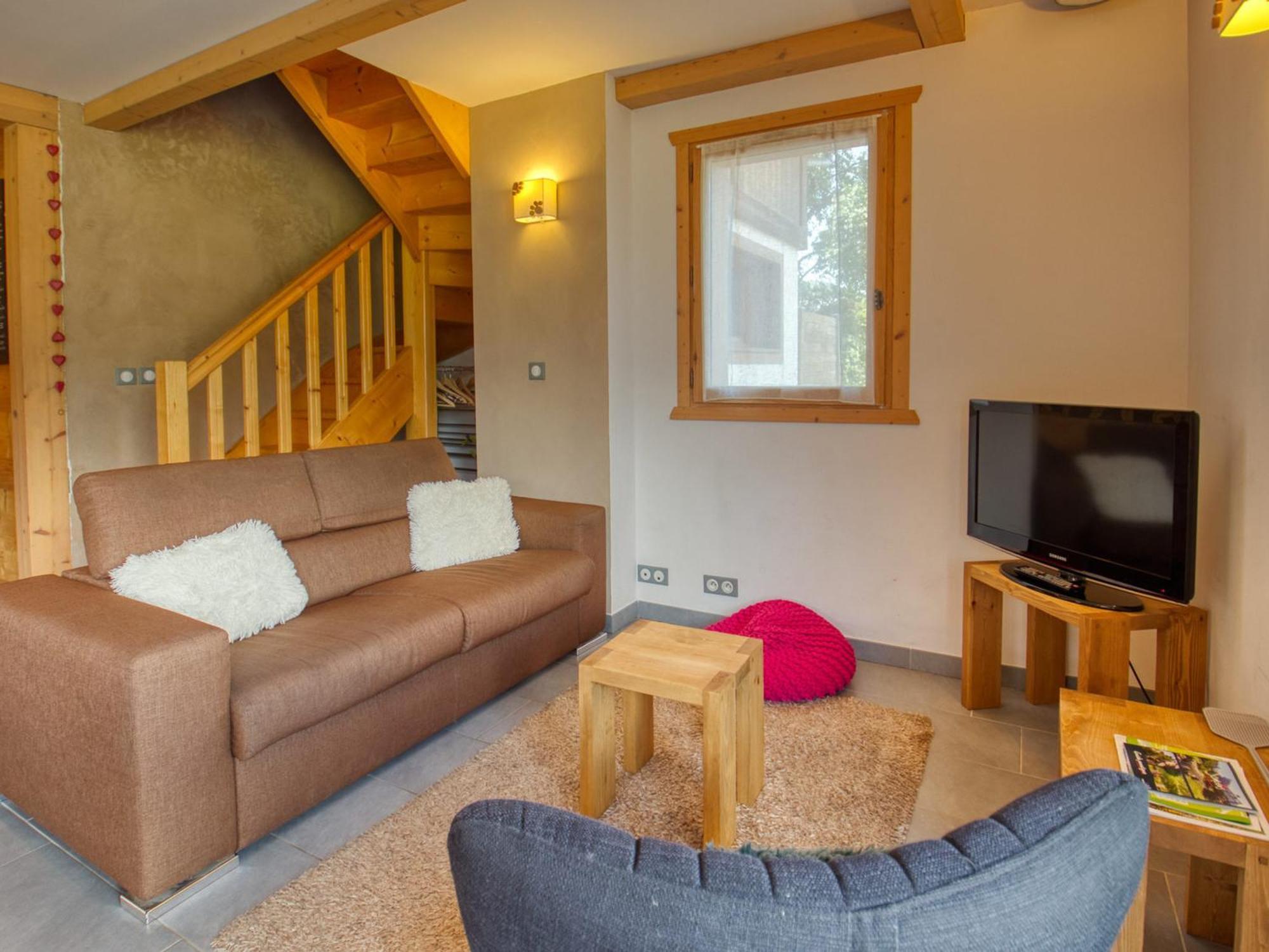 Duplex 2 Chambres Avec Grande Terrasse, Animaux Acceptes, A Samoens - Fr-1-642-77 Zewnętrze zdjęcie
