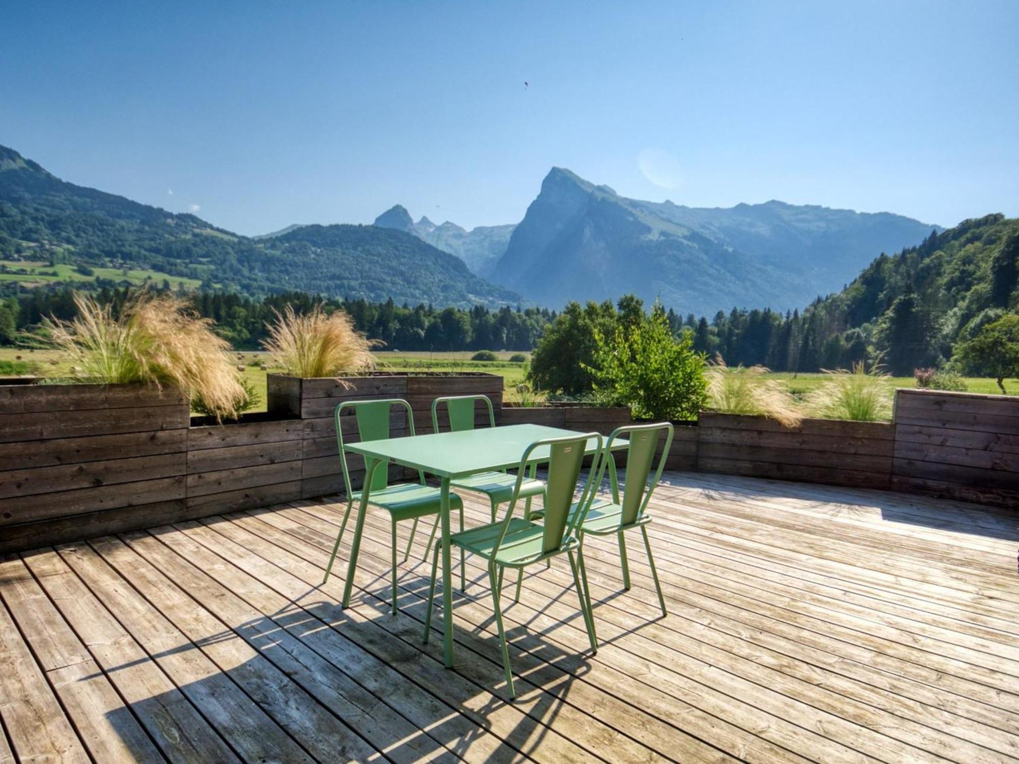 Duplex 2 Chambres Avec Grande Terrasse, Animaux Acceptes, A Samoens - Fr-1-642-77 Zewnętrze zdjęcie